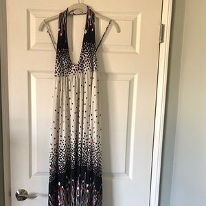 Tibi Floral Halter Dress